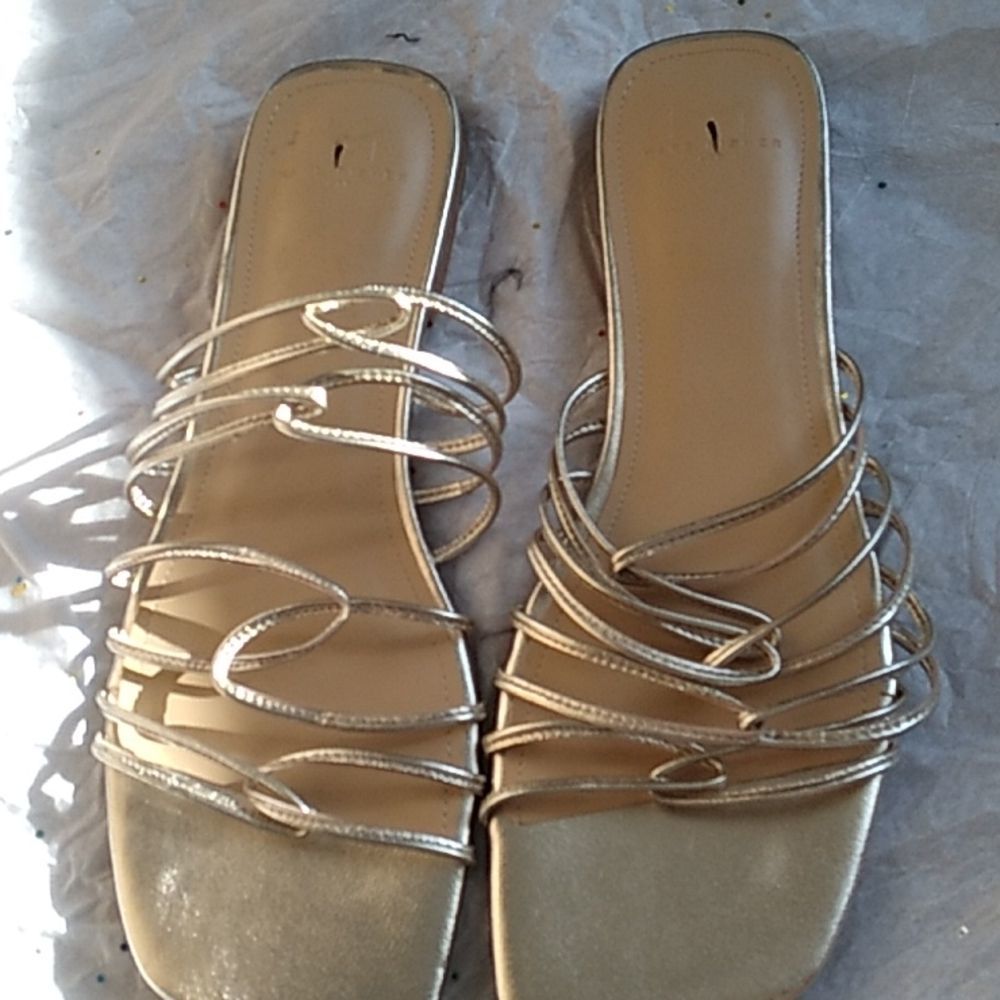 Mark Fisher Strappy Sandals NWOT